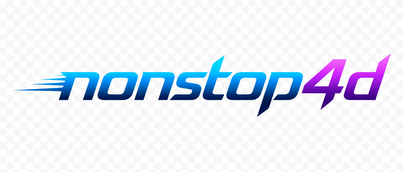 Logo nonstop4d berwarna hijau